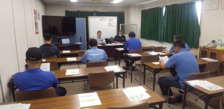 ７月度社内安全教育